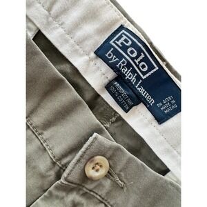 Polo Ralph Lauren Mens Prospect Pant Chinos Olive‎ Green Khaki 36x32 Dress Pants
